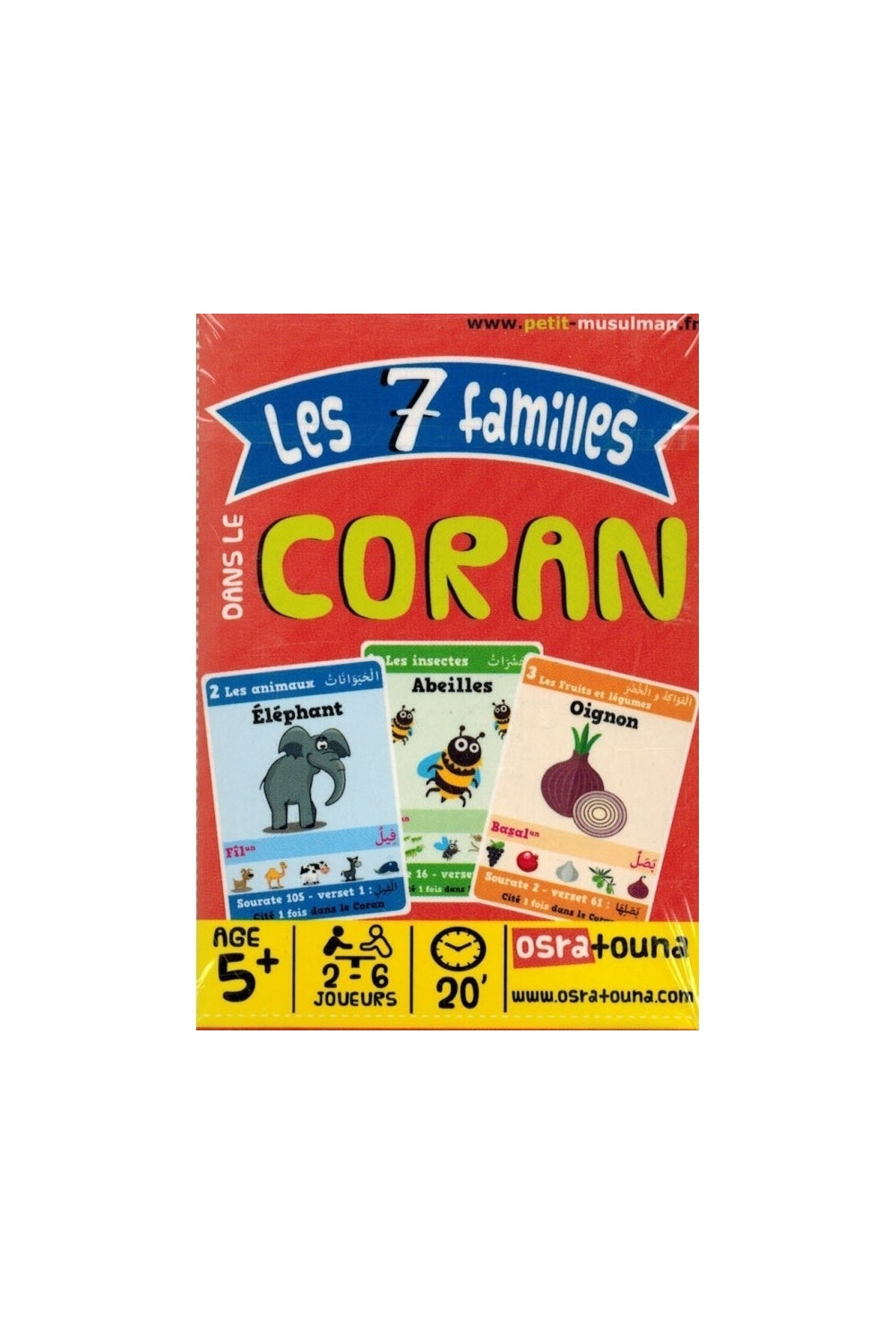 Jeu de 7 familles - Orientica